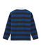 Polo de rugby de rayas para niño azul SMOKING/azul LIMOGES