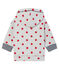 Sudadera estampada con capucha para bebé niño gris BELUGA/rojo TERKUIT CN