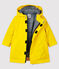 Chubasquero acolchado para bebé niña/niño amarillo JAUNE