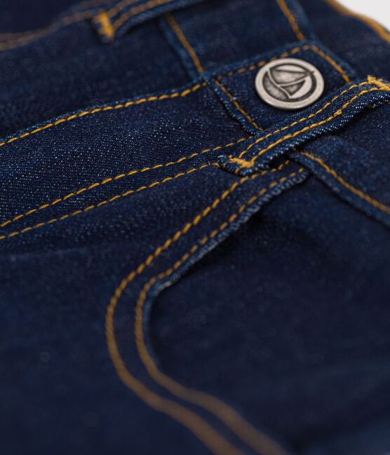 Pantalón vaquero «slim» de niña azul DENIM BRUT