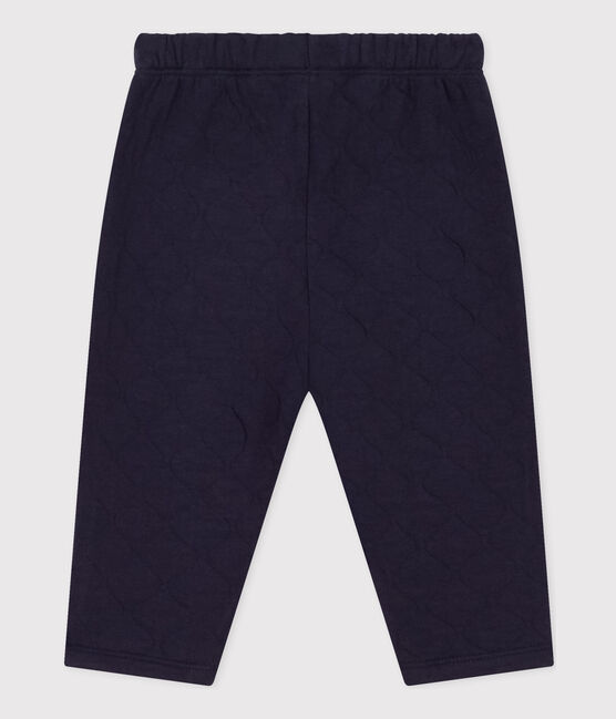 Pantalón de túbico acolchado de bebé azul SMOKING