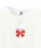 Pijama para niña rojo TERKUIT/blanco MARSHMALLOW