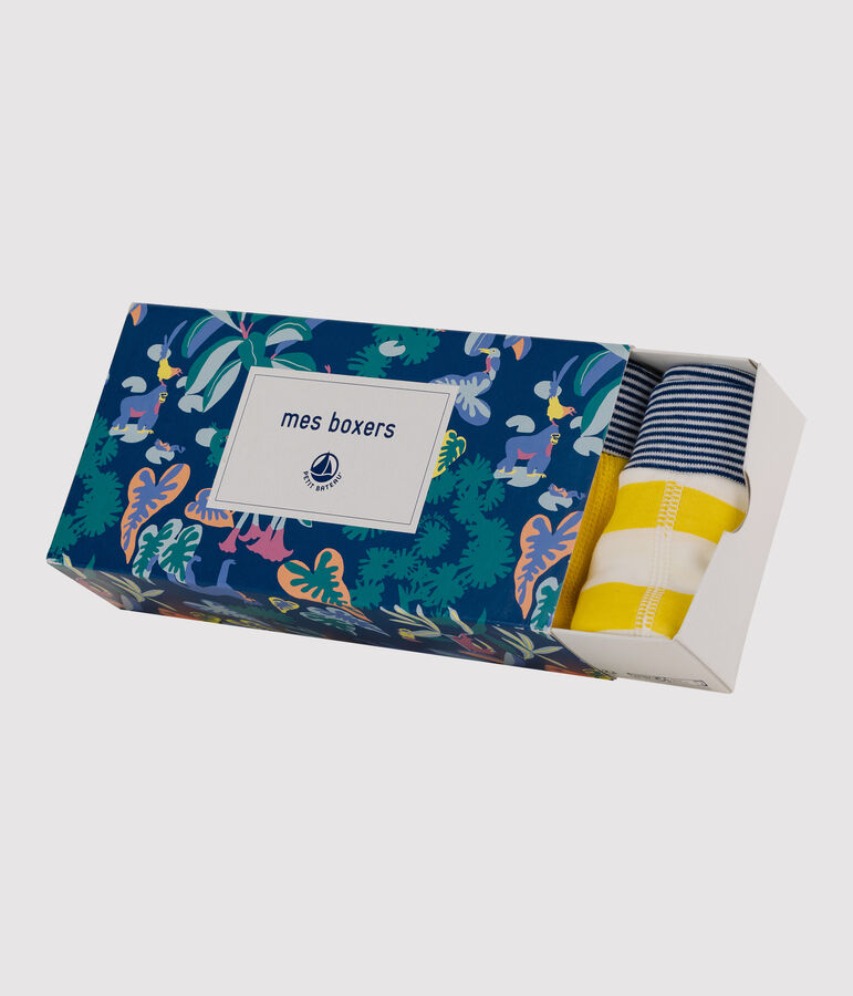 Lote de 5 b&oacute;xeres con estampado de jungla para ni&ntilde;o peque&ntilde;o variante 1