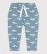 Pantalón de felpa con estampado para bebé