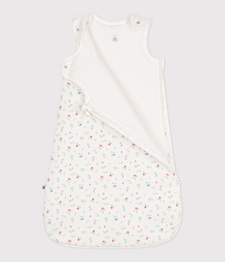 Saco para beb&eacute; de algod&oacute;n con estampado de frutas TOG 2 blanco/multicolor