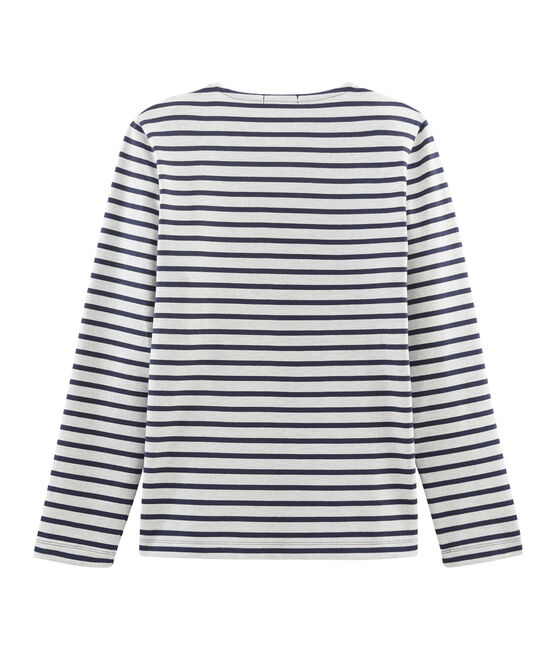 Jersey marinero icónico para hombre beige COQUILLE/azul SMOKING