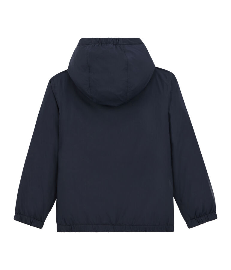 Cortavientos c&aacute;lido y reversible infantil unisex azul