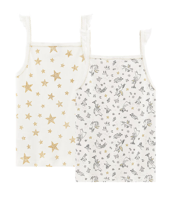 Par de camisas de tirantes para niña variante 1