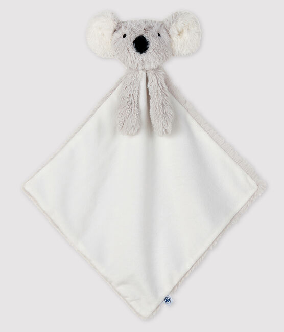 Peluche de koala de bebé de tejido polar blanco MARSHMALLOW/gris GRIS