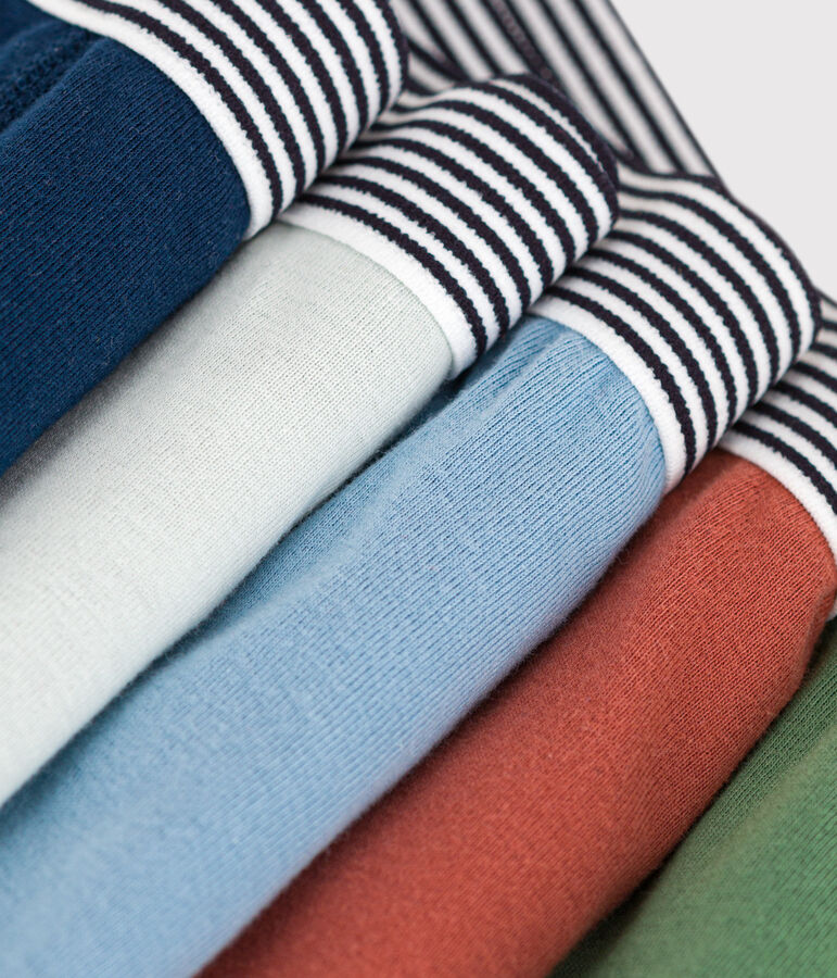 Juego de 5 b&oacute;xers de algod&oacute;n para ni&ntilde;o multicolor