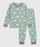 Pijama infantil de felpa con estampado de osos SAULE/ MULTICO