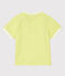 Camiseta de manga corta para bebé niño amarillo SUNNY