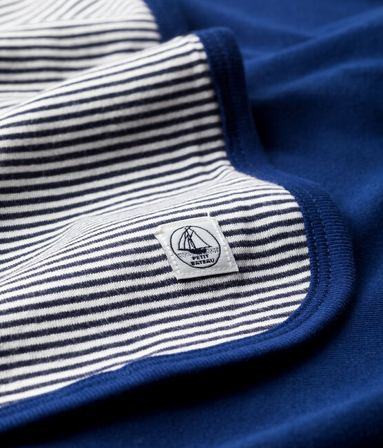 Manta antiondas azul SMOKING/blanco ECUME