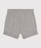 Pantalón corto de jersey ligero de bebé gris CHATON CHINE