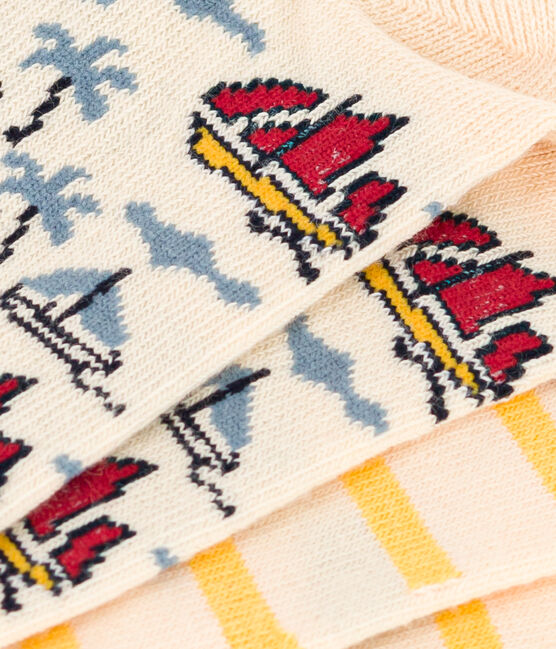 Juego de 2 pares de calcetines de punto de algodón de exploradores para niños variante 1