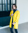 Chubasquero parka para mujer amarillo JAUNE