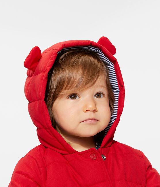 Plumas de microfibra para bebé niña rojo TERKUIT