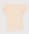 Camiseta de algodón de manga corta para niña crudo AVALANCHE