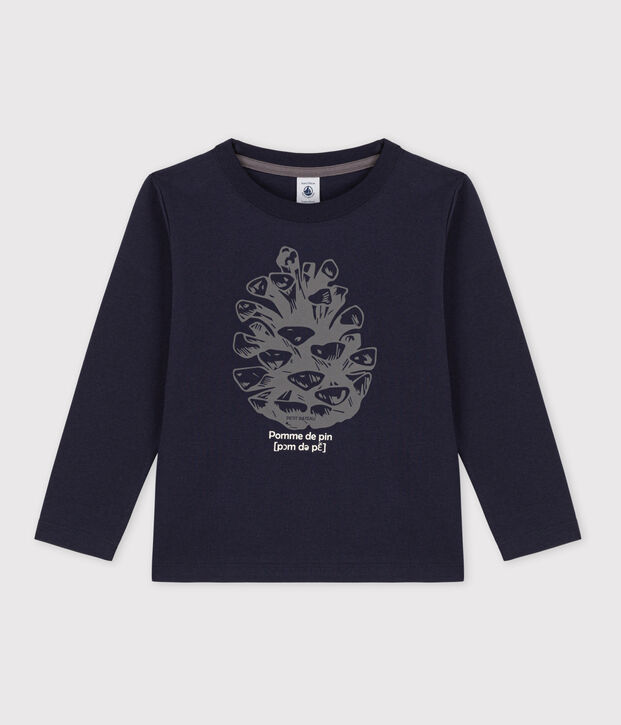 Camiseta de algod&oacute;n de manga larga de ni&ntilde;o SMOKING
