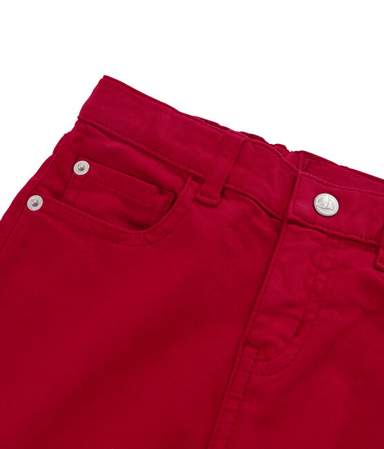 Pantalón de niño y joven rojo TERKUIT