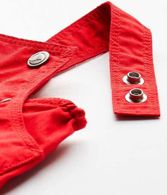 Peto corto para bebé niño rojo TERKUIT