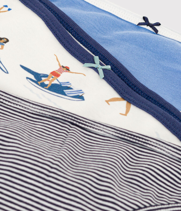 Juego de 3 braguitas de algod&oacute;n para mujer variante 1