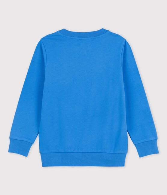 Sudadera de muletón de niño azul BRASIER