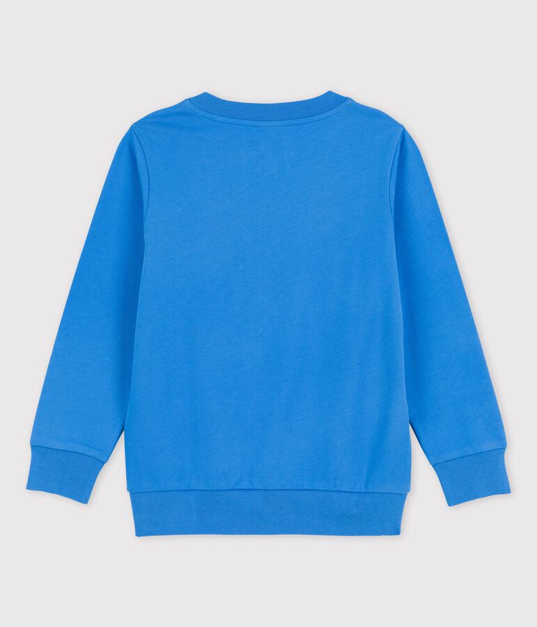 Sudadera de mulet&oacute;n de ni&ntilde;o azul