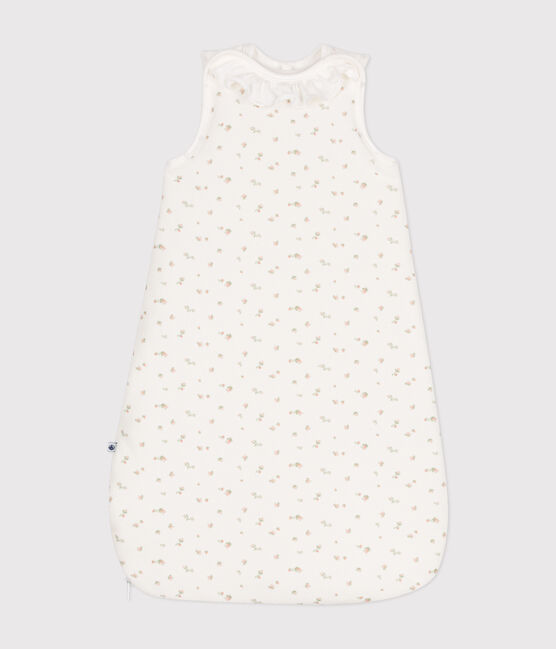 Saco de flores de terciopelo para bebé TOG 3 blanco MARSHMALLOW/blanco MULTICO