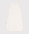 Saco de flores de terciopelo para bebé TOG 3 blanco MARSHMALLOW/blanco MULTICO
