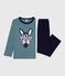 Pijama infantil de terciopelo SOIR/ GOBELIN