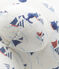 Doudou estampado para bebé niño blanco LAIT/blanco MULTICO
