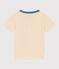 Camiseta de algodón de manga corta para niño blanco AVALANCHE/ MULTICO