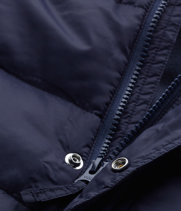 Anorak de ni&ntilde;o deperlante forrada azul