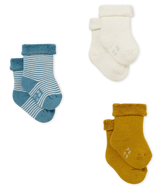Lote de 3 pares de calcetines para bebé unisex variante 4