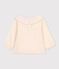 Blusa de manga larga de gasa de algodón para bebé crudo AVALANCHE