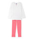 Pijama de lunares para niña