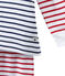 Pijama rayado para niño blanco ECUME/blanco MULTICO