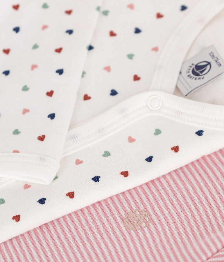 Juego de 2 pijamas de algod&oacute;n para beb&eacute; multicolor