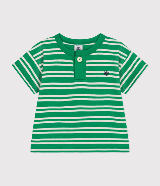 Camiseta de manga corta de punto para bebé PRADO/ AVALANCHE