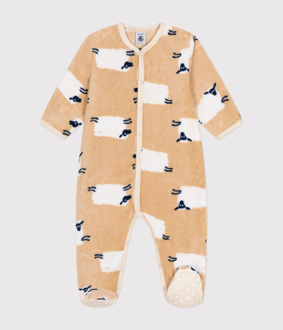 Sobrepijama de tejido polar para bebé TRENCH/ MULTICO
