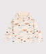 Sudadera de muletón afelpado con capucha para niño/niña