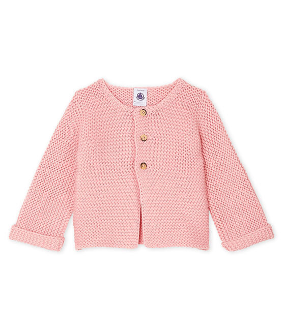 Cardigan De Lana Y Algodon De Punto Musgo Para Bebe Nina Charme Petit Bateau Cardigan De Lana Y Algodon De Punto Musgo Para Bebe Nina Charme Petit Bateau