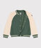 Chaqueta teddy de felpa para niño verde CROCO/ AVALANCHE