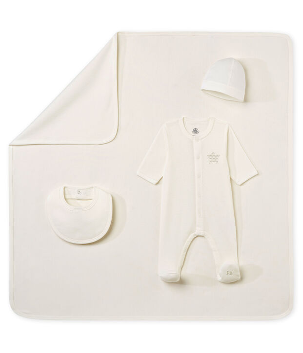 Estuche regalo 4 piezas para beb&eacute; unisex multicolor