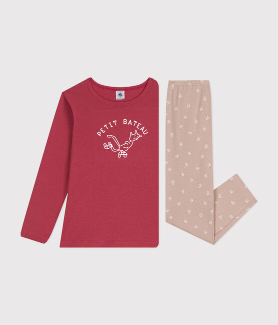 Pijama de niño de manga larga de algodón PAPI/ MULTICO
