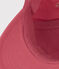 Gorra de sarga Petit Bateau Family para bebé rosa PAPI