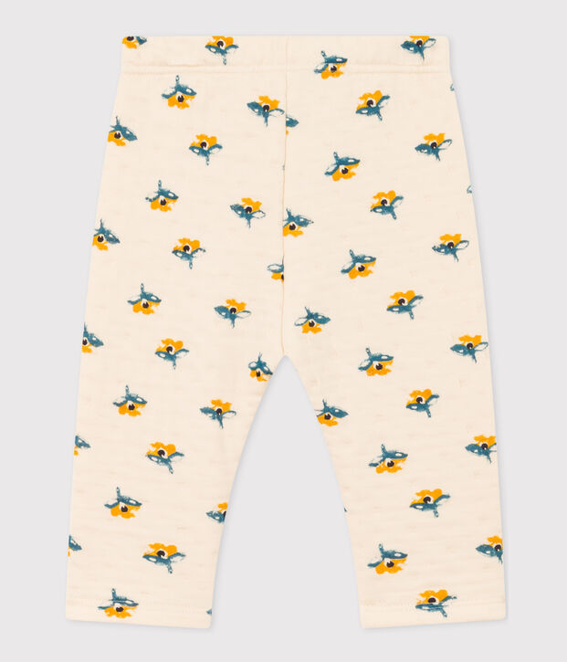 Pantal&oacute;n de t&uacute;bico acolchado estampado para beb&eacute; crudo/multicolor
