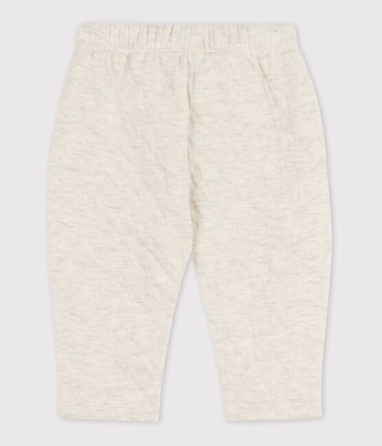 Pantalón de túbico acolchado para bebé beige MONTELIMAR CHINE