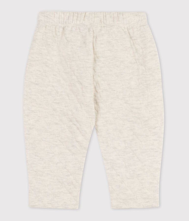 Pantal&oacute;n de t&uacute;bico acolchado para beb&eacute; beige MONTELIMAR CHINE